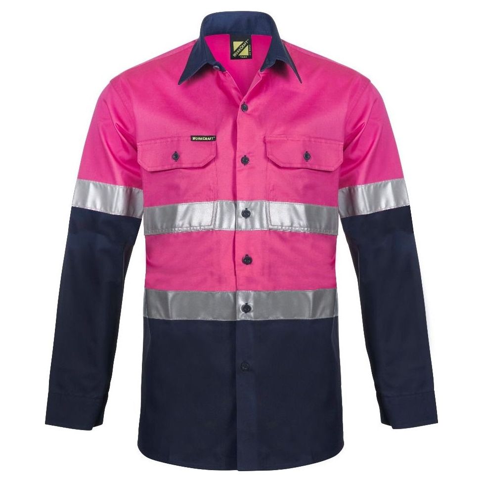 WS4132 Cotton Vented Cotton Drill Shirt