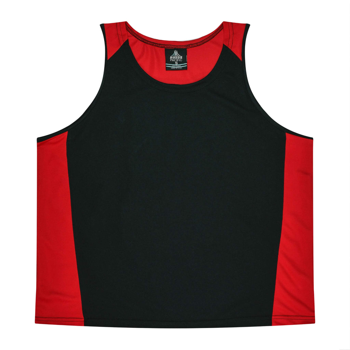 1101 Aussie Pacific Premier Mens Singlets - Dark Colours
