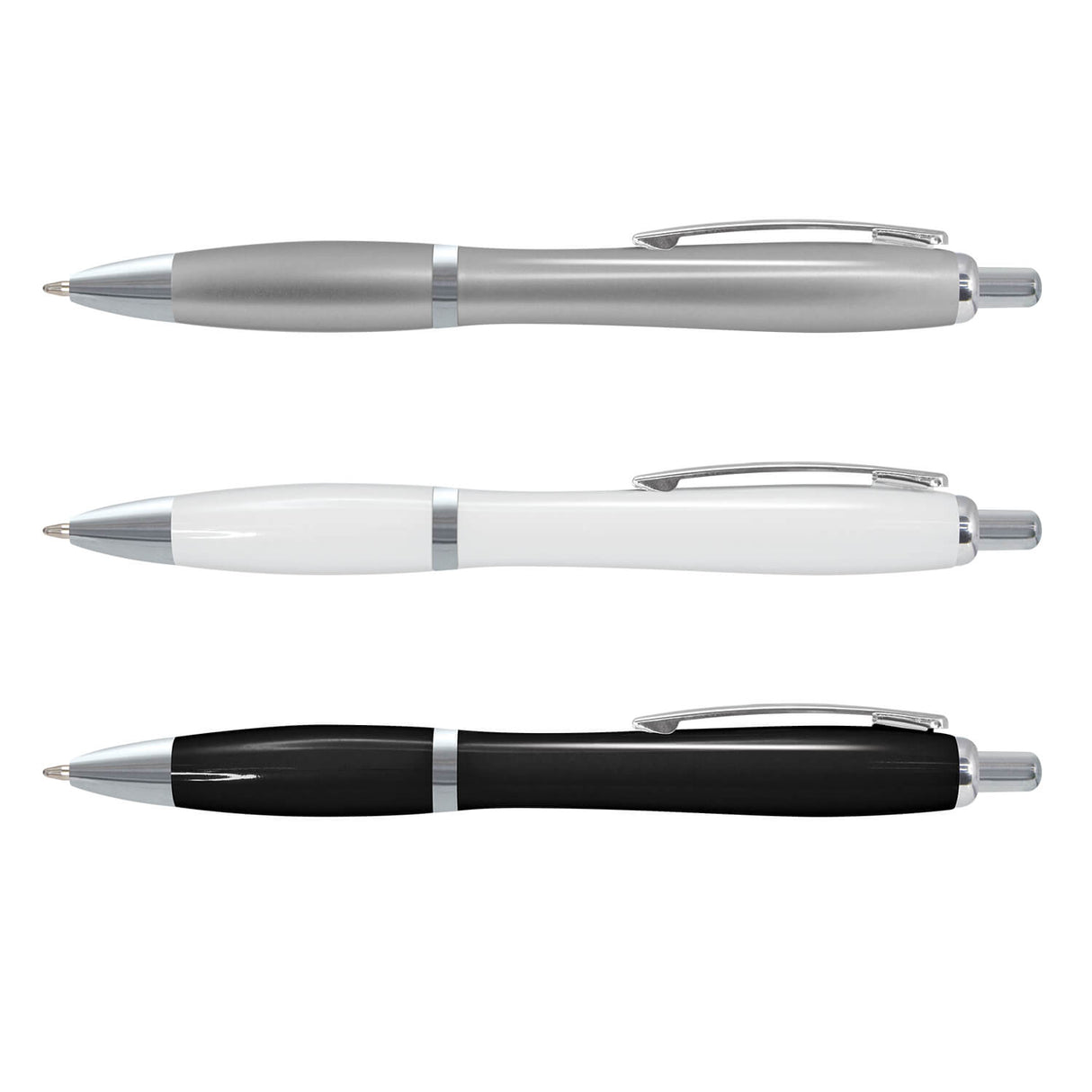 Shiny Chrome Trim Pen