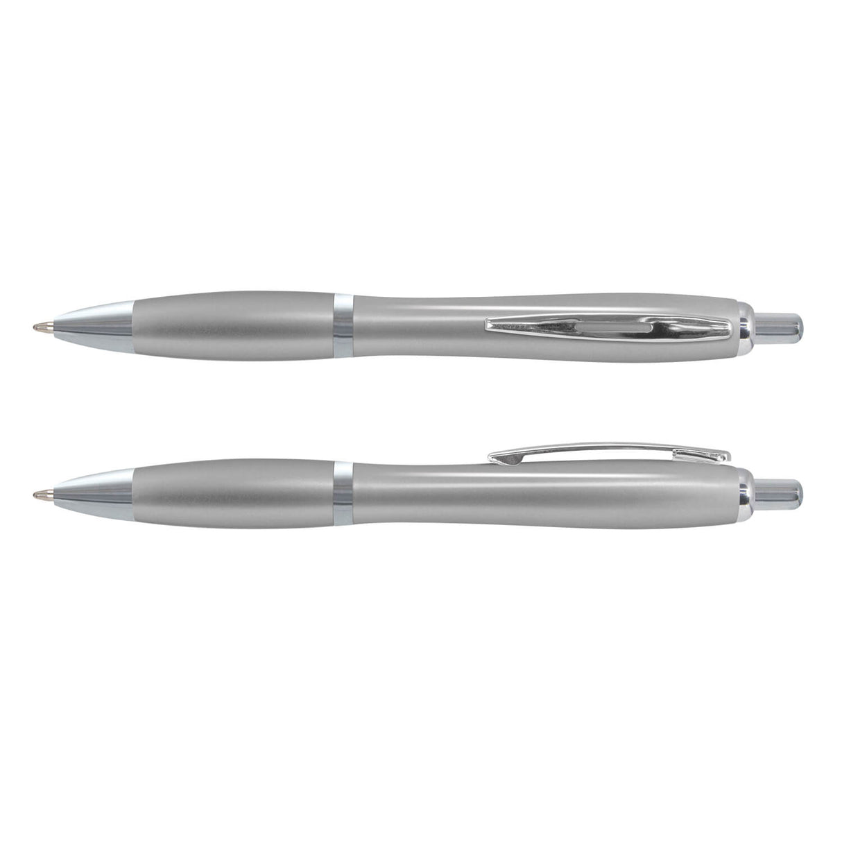 Shiny Chrome Trim Pen
