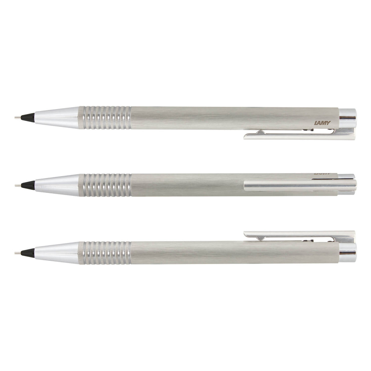 Lamy Logo Pencil Brushed Steel - Printed