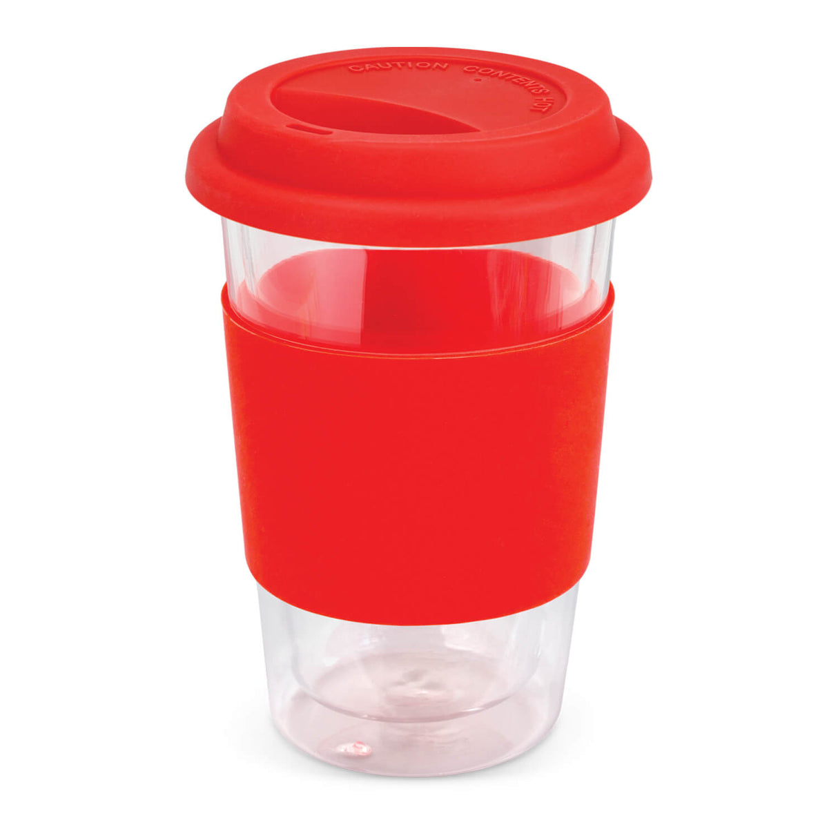 Aztec Double Wall Glass Cup - Printed