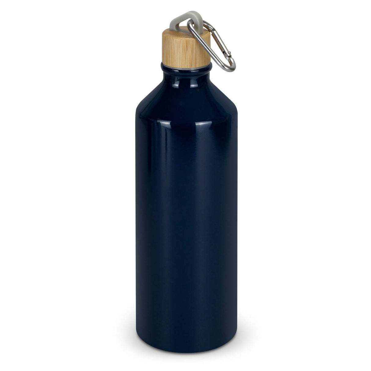 Aluminium Bottle W/Bamboo Lid 750ml