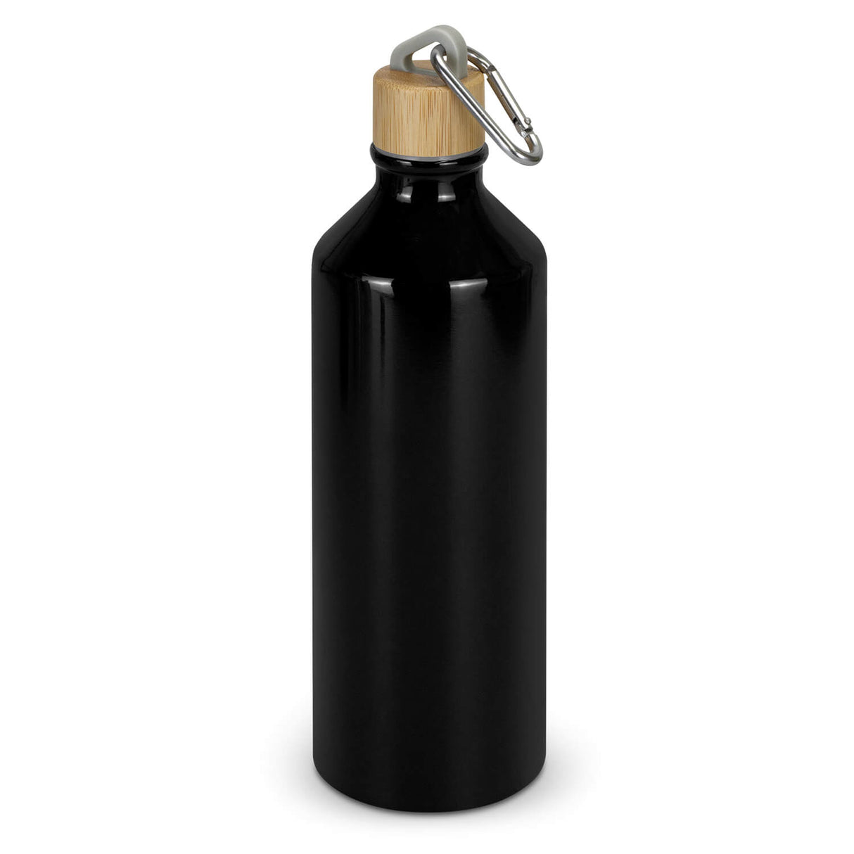 Aluminium Bottle W/Bamboo Lid 750ml