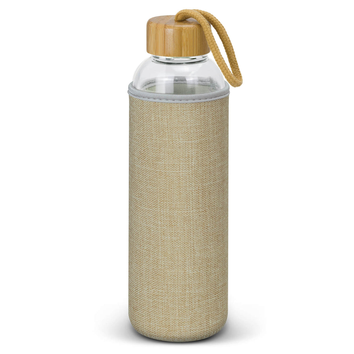 Eden Glass Bottle 600ml - Natural Sleeve
