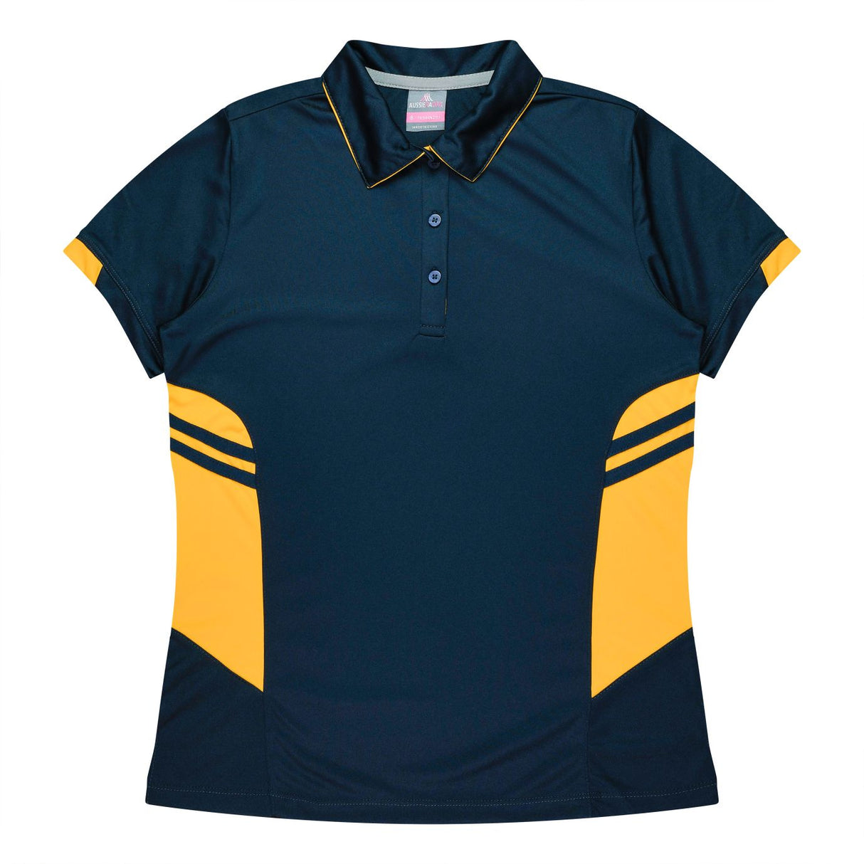 2311 Aussie Pacific Tasman Polo Ladies - Navy Colours