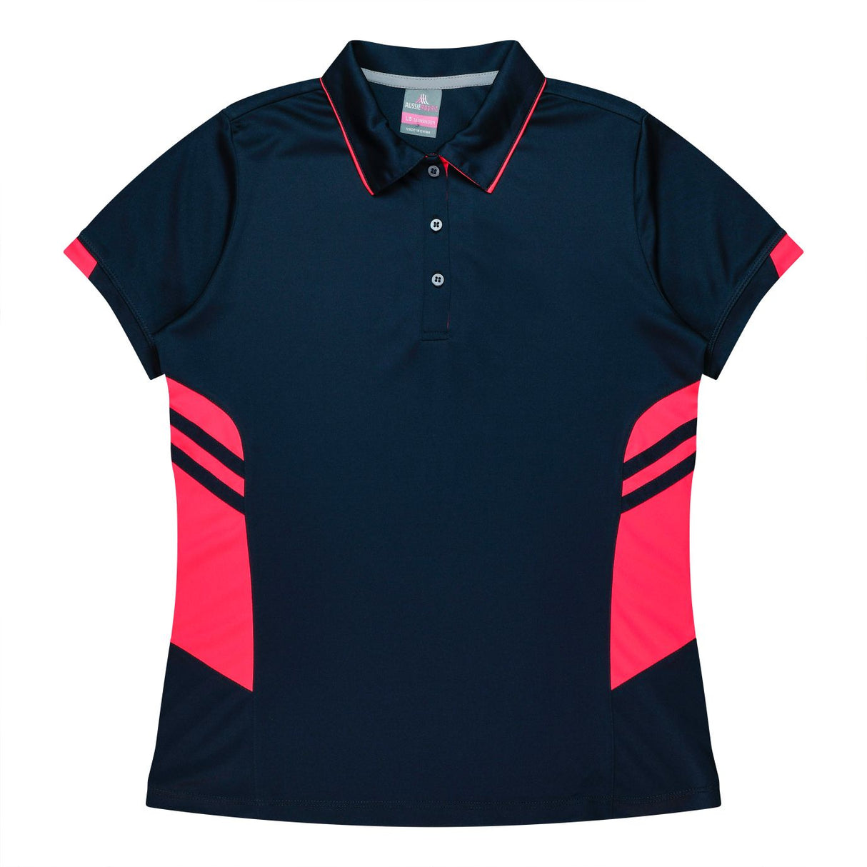 2311 Aussie Pacific Tasman Polo Ladies - Navy Colours