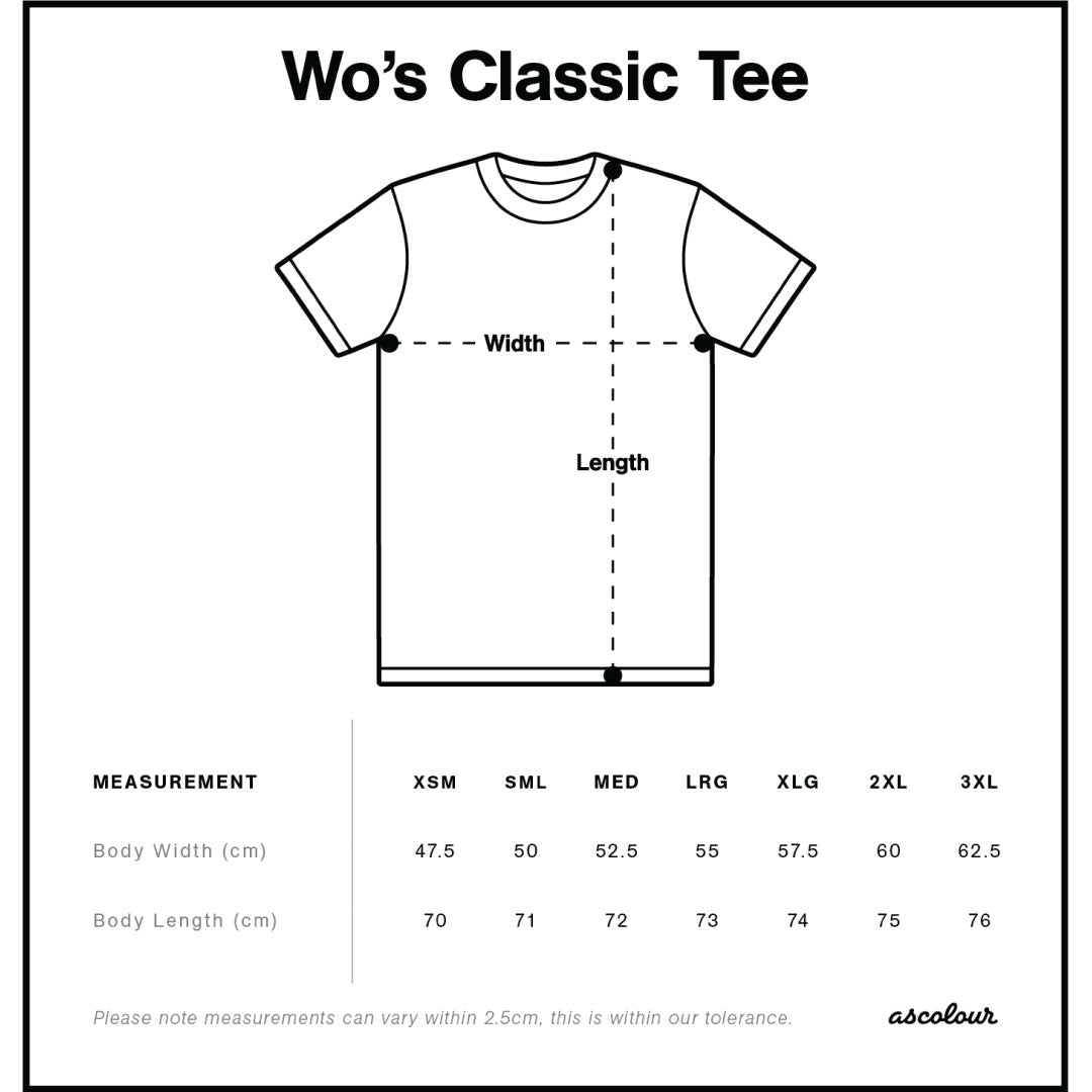 4026 AS Colour Wo's Ladies Classic Tee