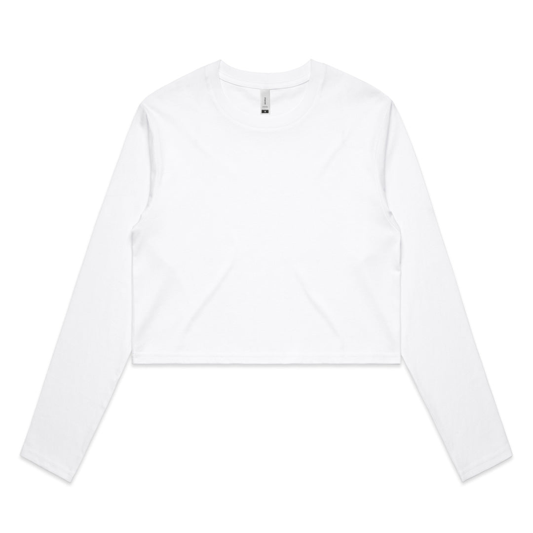 4058 AS Colour Wo's Crop Tee Ladies Long Sleeve Tee