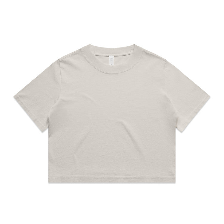 4089 AS Colour Wo's Heavy Faded Crop Tee