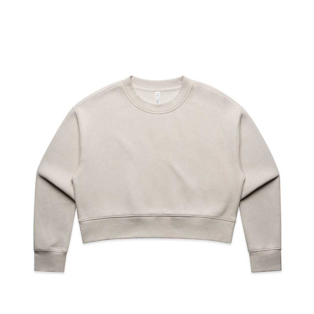4169 Wo's Relax Crop Crew Jumper