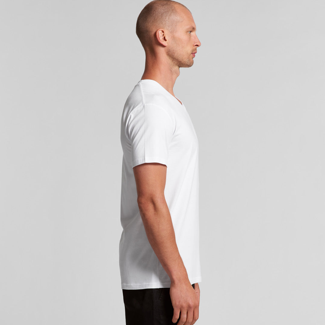 5001V AS Colour Staple V Neck Tee