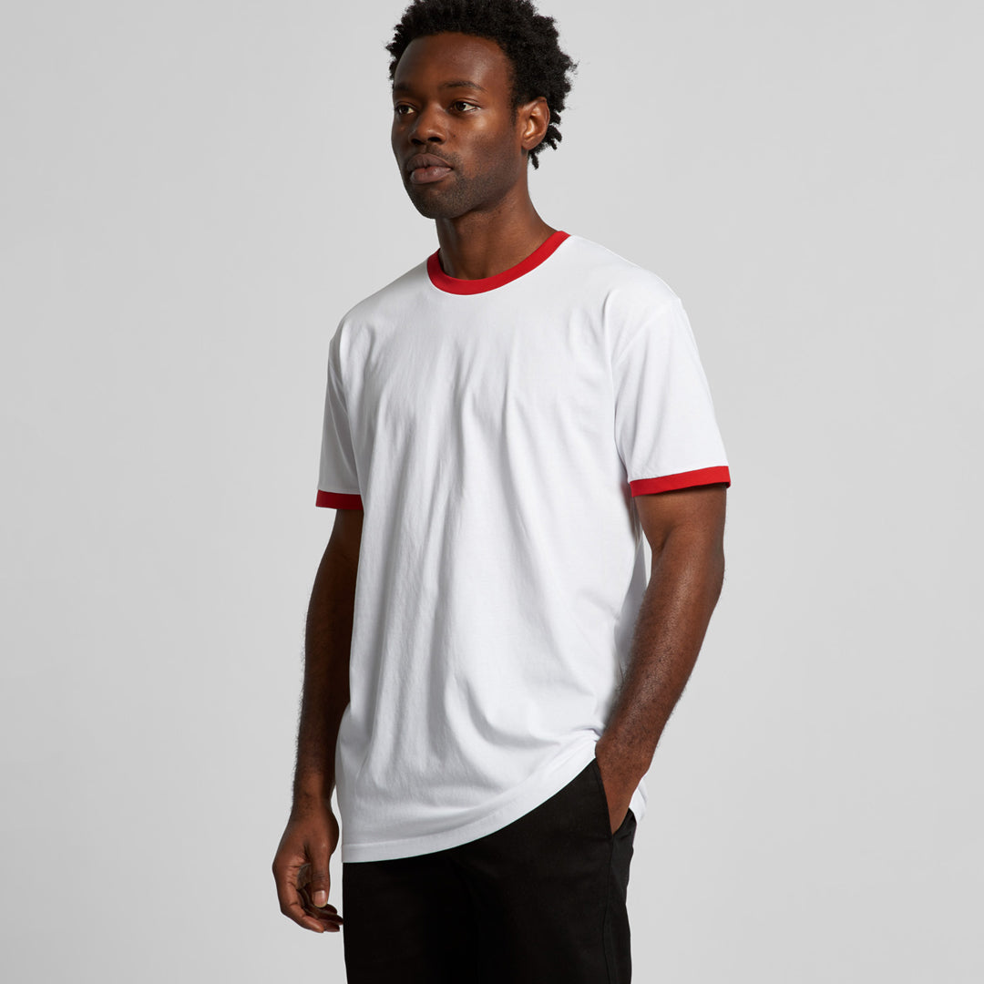 5053 AS Colour Staple Ringer Tee