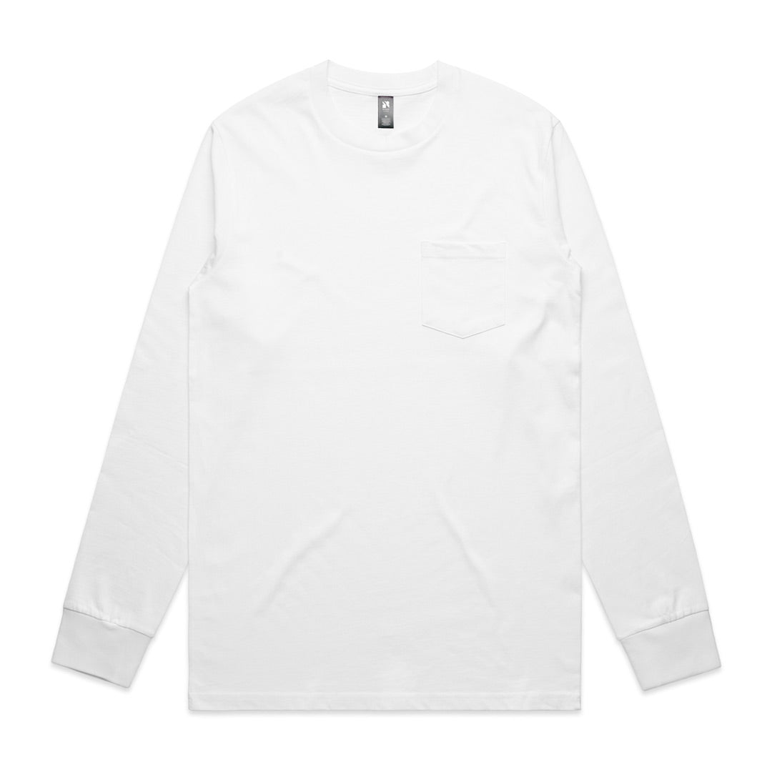5072 AS Colour Classic Pocket Long Sleeve Tee