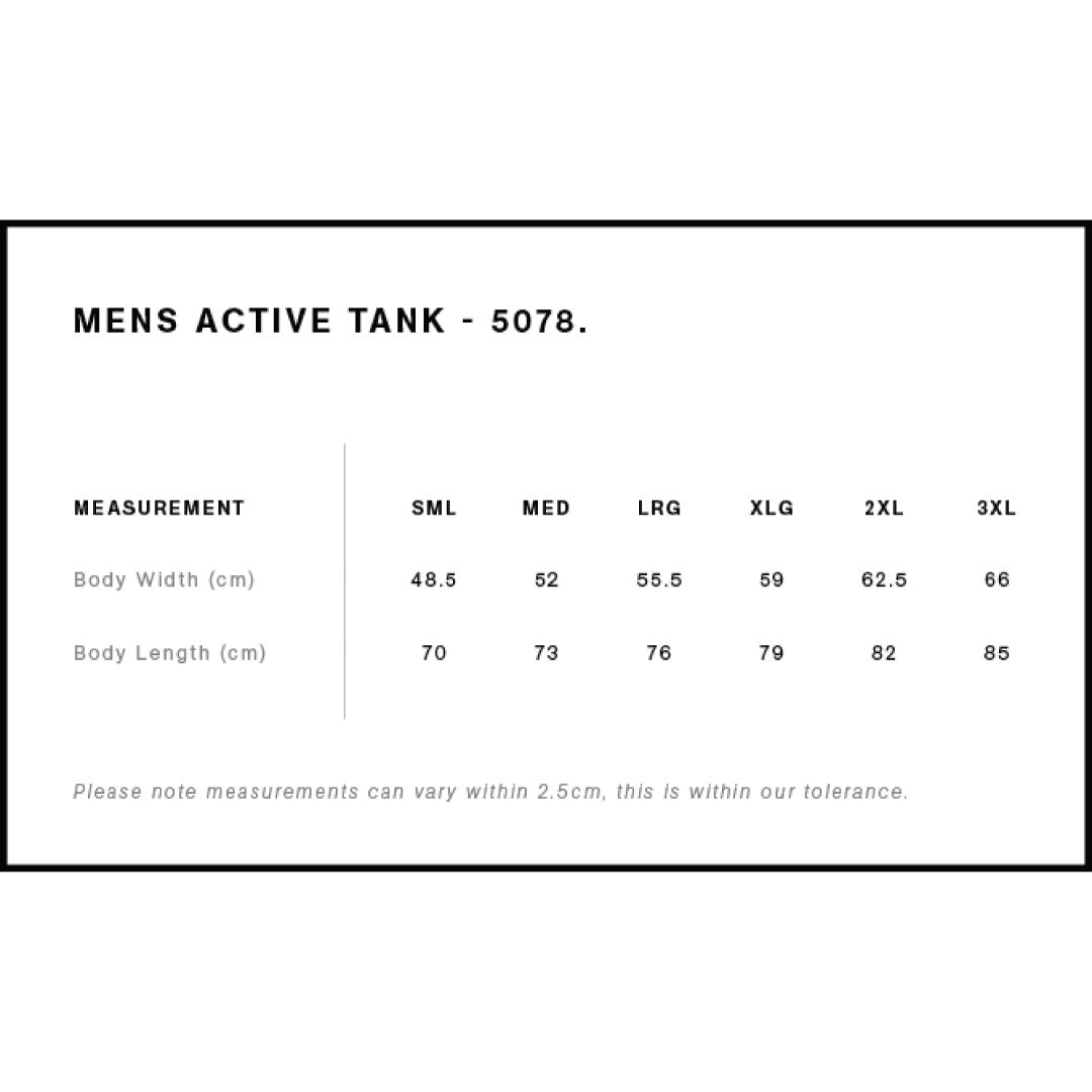 5078 AS Colour Staple Active Tank