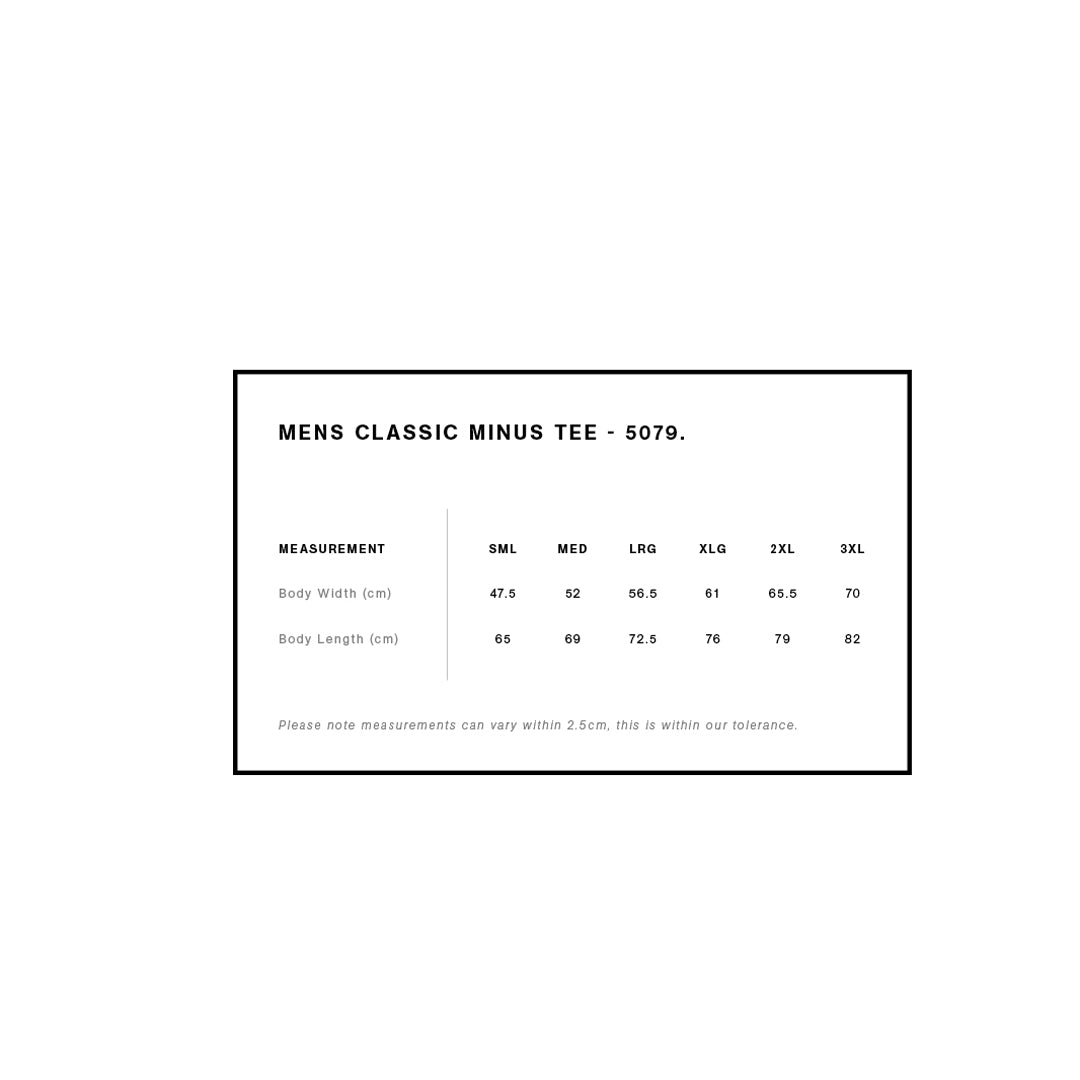 5079 AS Colour Classic Minus Tee