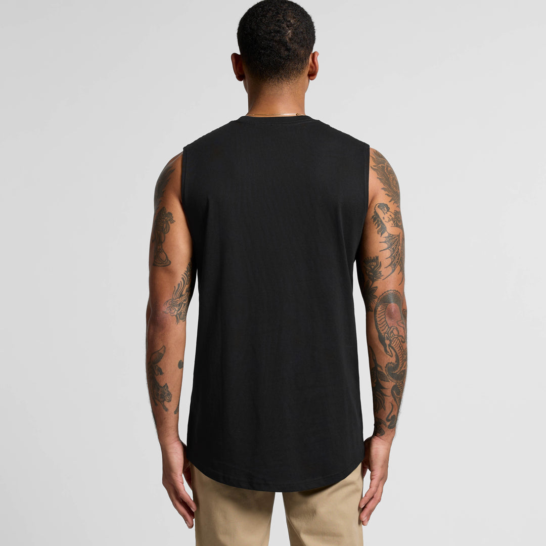 5091 AS Colour Staple Curve Tank