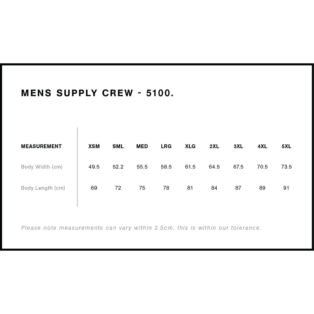 5100 AS Colour Supply Crew Fleece