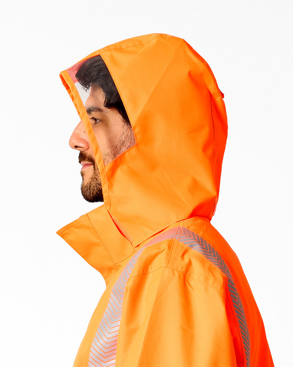 Hi-Vis Barassi Jacket - FL ORA/NAV