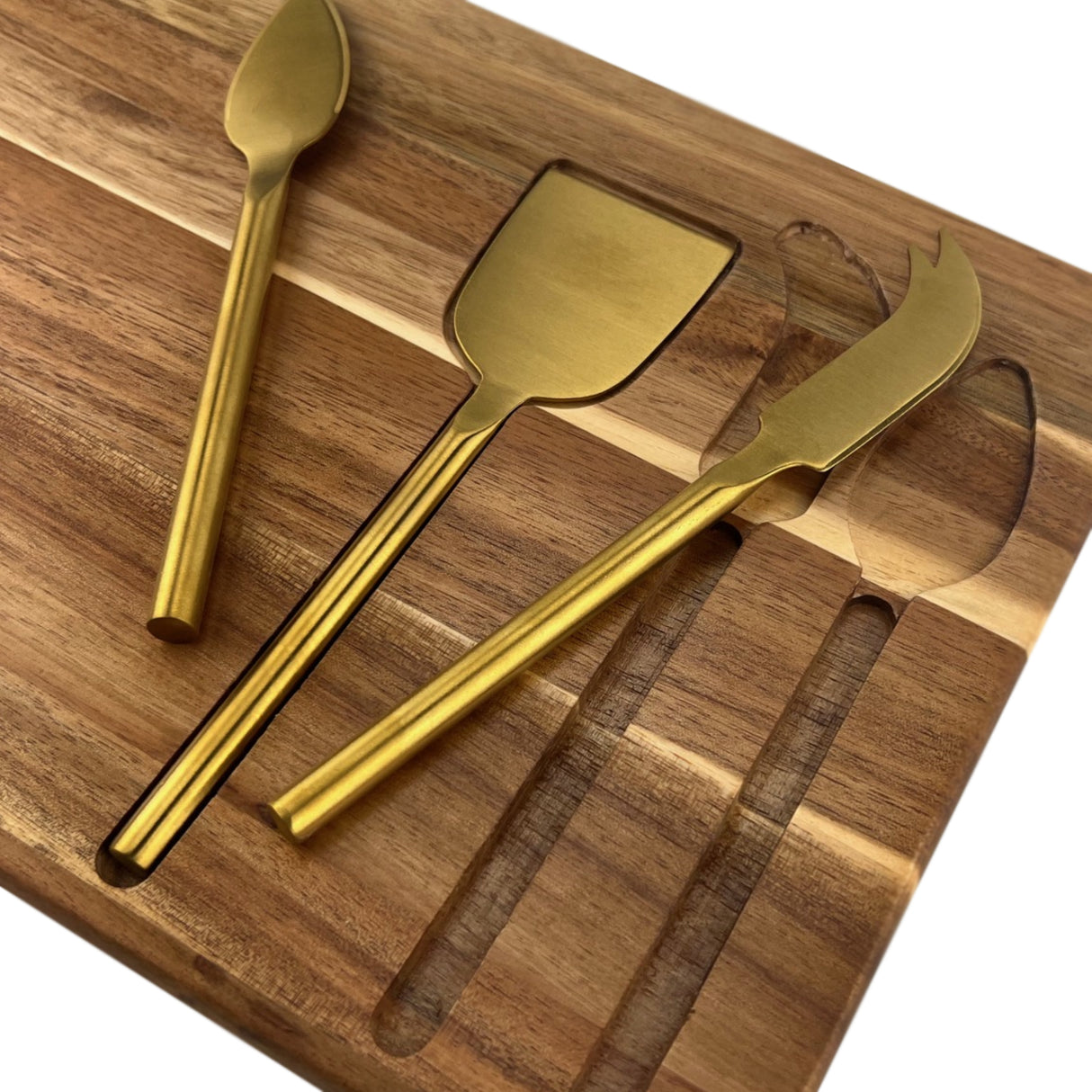 Yeto Cheeseboard & Knife Set - Engraved