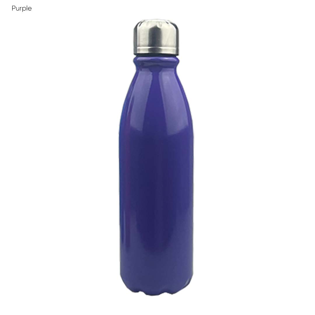 Shiny Aluminium Drink Bottles 750ml