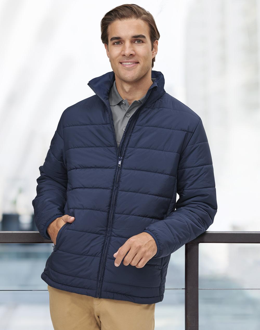 JK59 Mens Sustainable Insulated Puffer Jacket