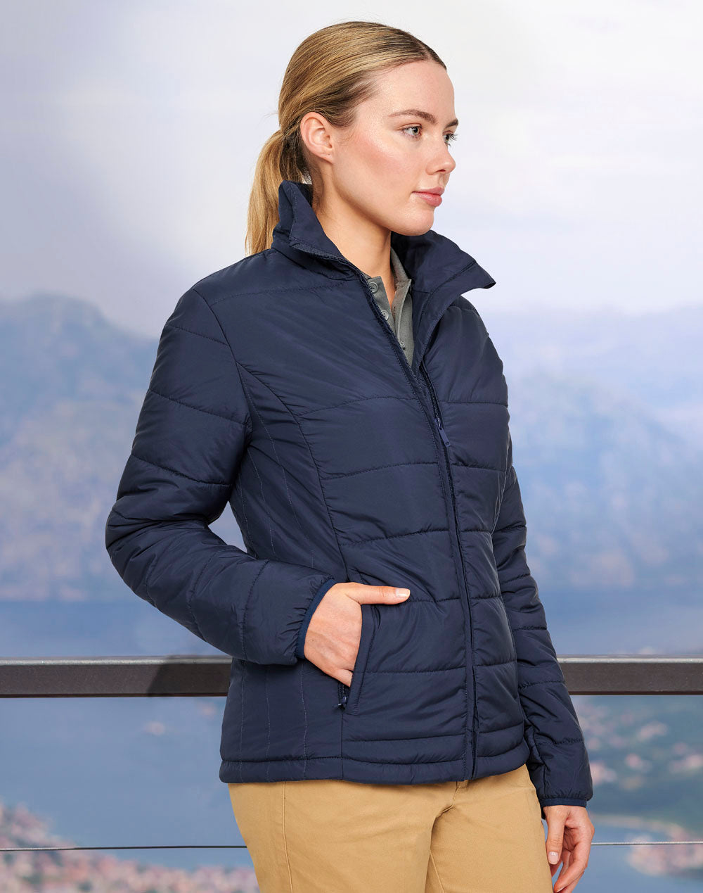 JK60 Ladies Sustainable Insulated Puffer Jacket