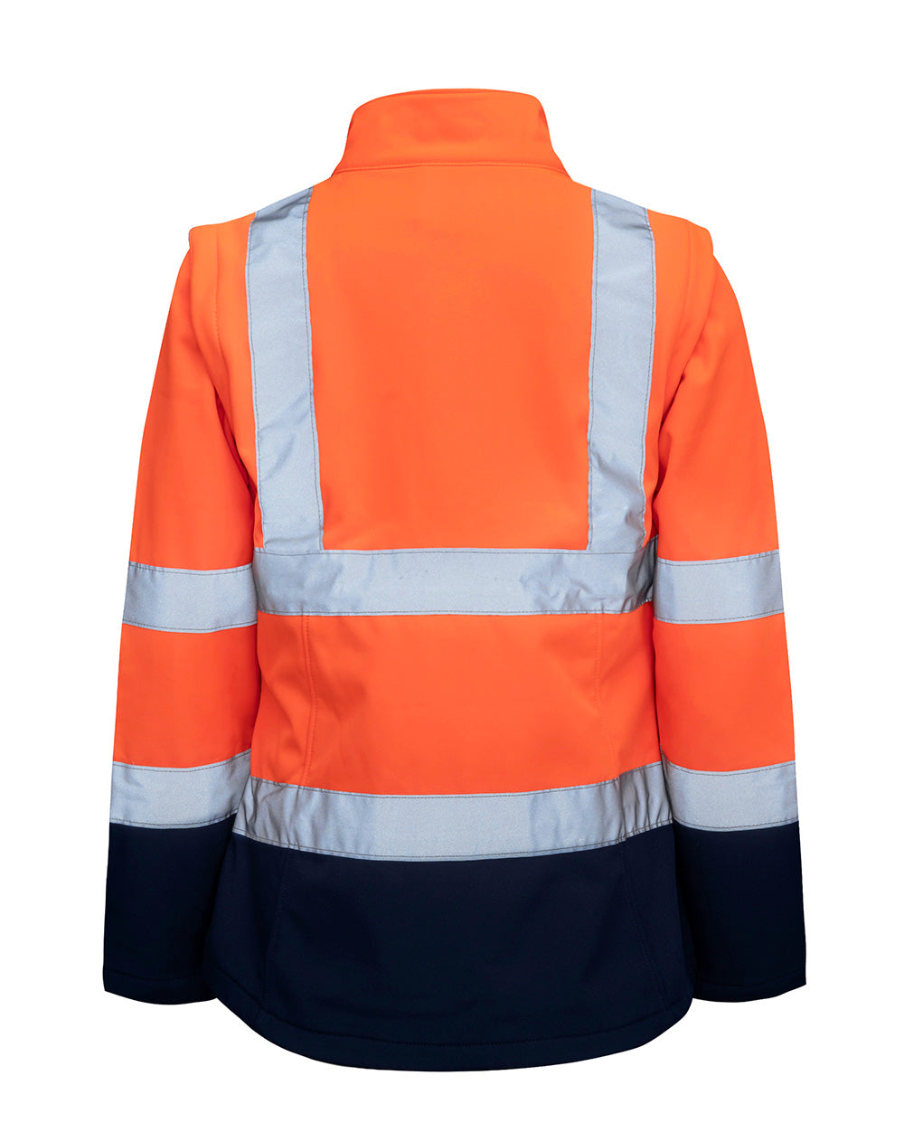 Rainbird Carroll Women's Softshell Jacket - Orange/Navy