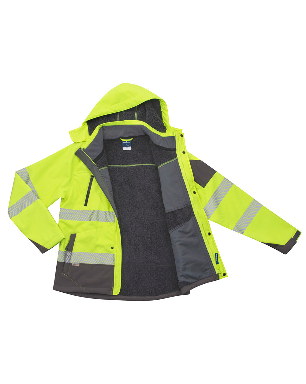 Rainbird Jones Bio-Motion Softshell Jacket - Yellow/Charcoal