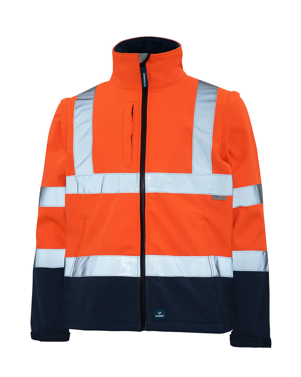 Rainbird Landy Softshell Jacket - Orange/Navy