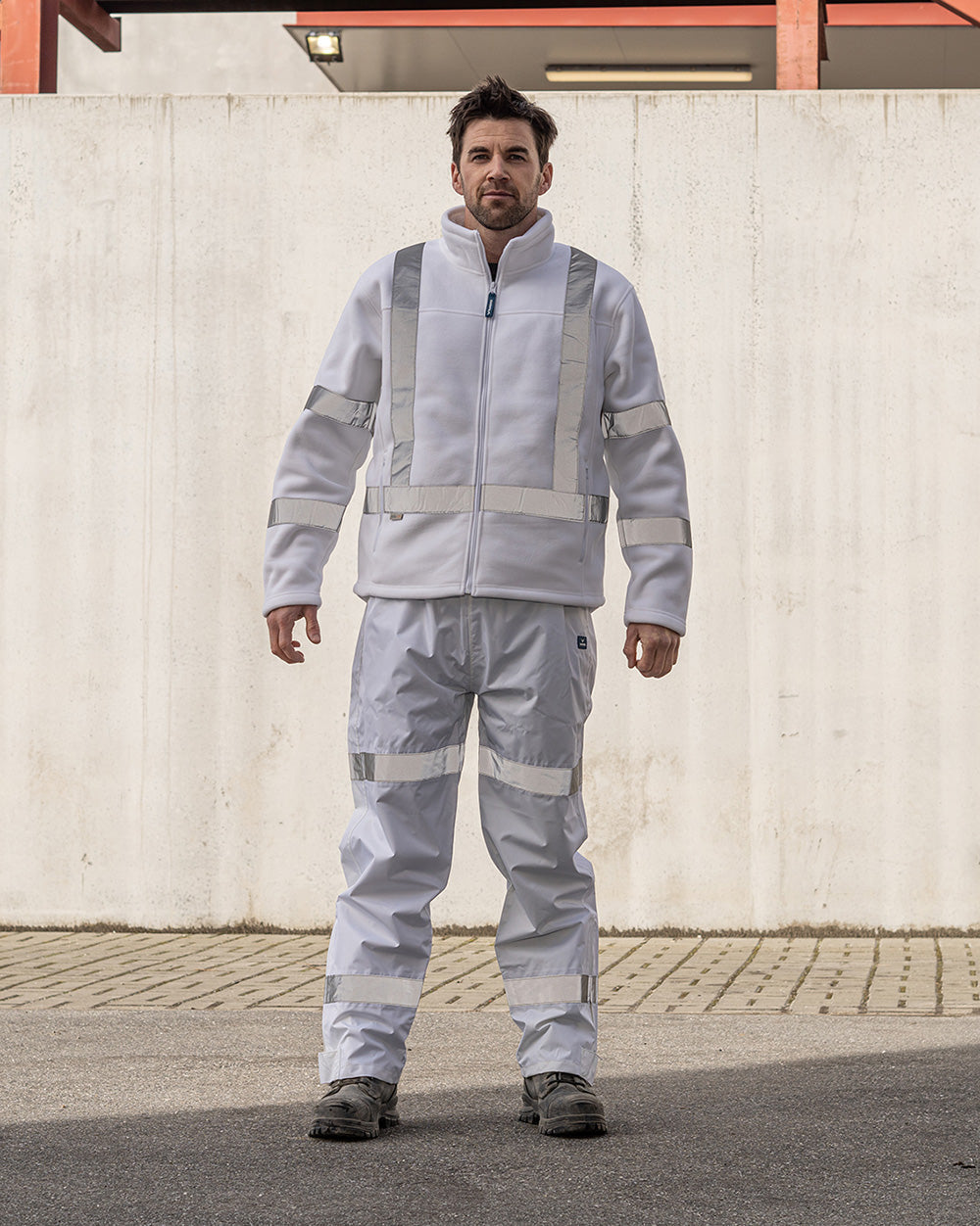 Rainbird Night Workers Rain Pants - White