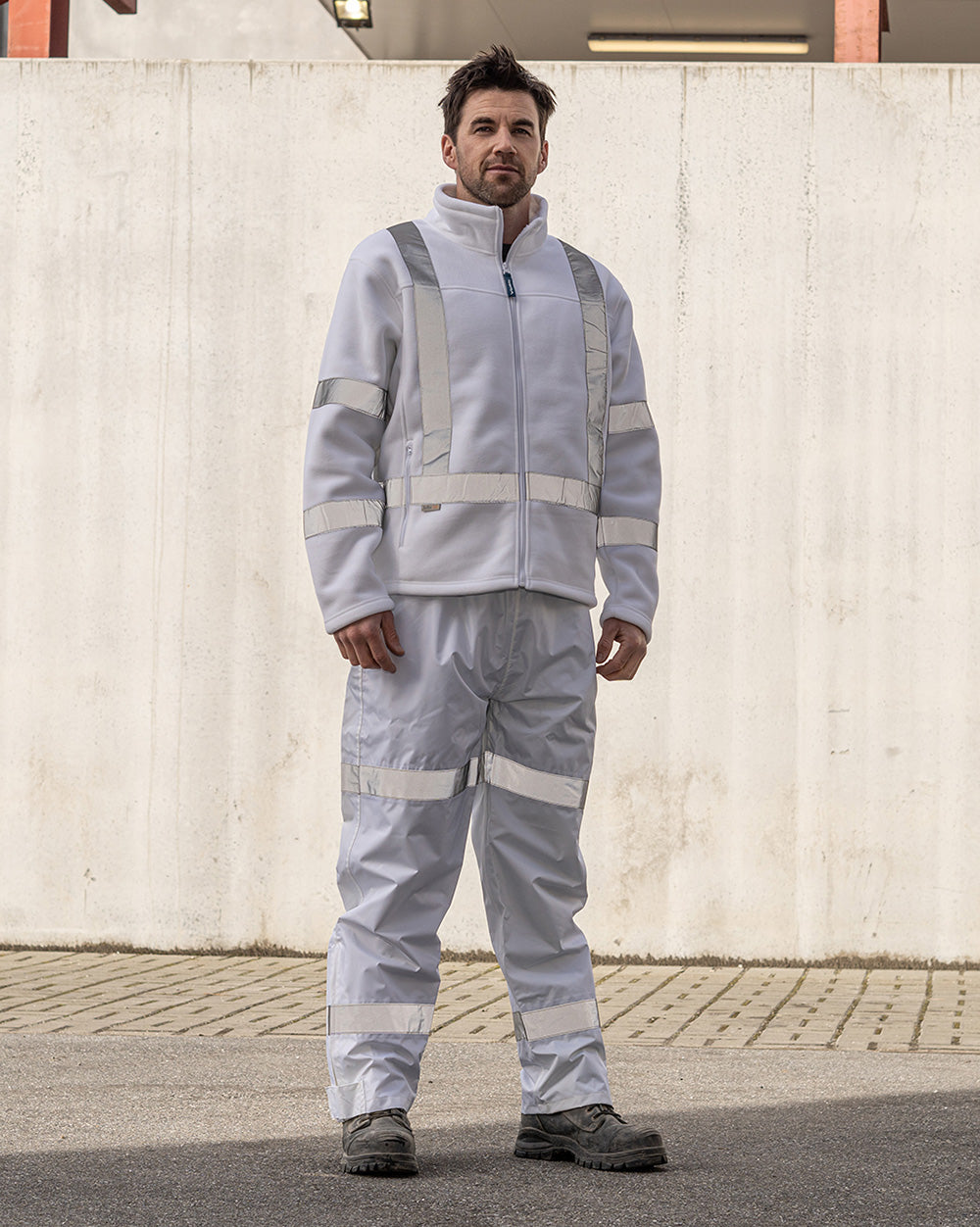 Rainbird Night Workers Rain Pants - White
