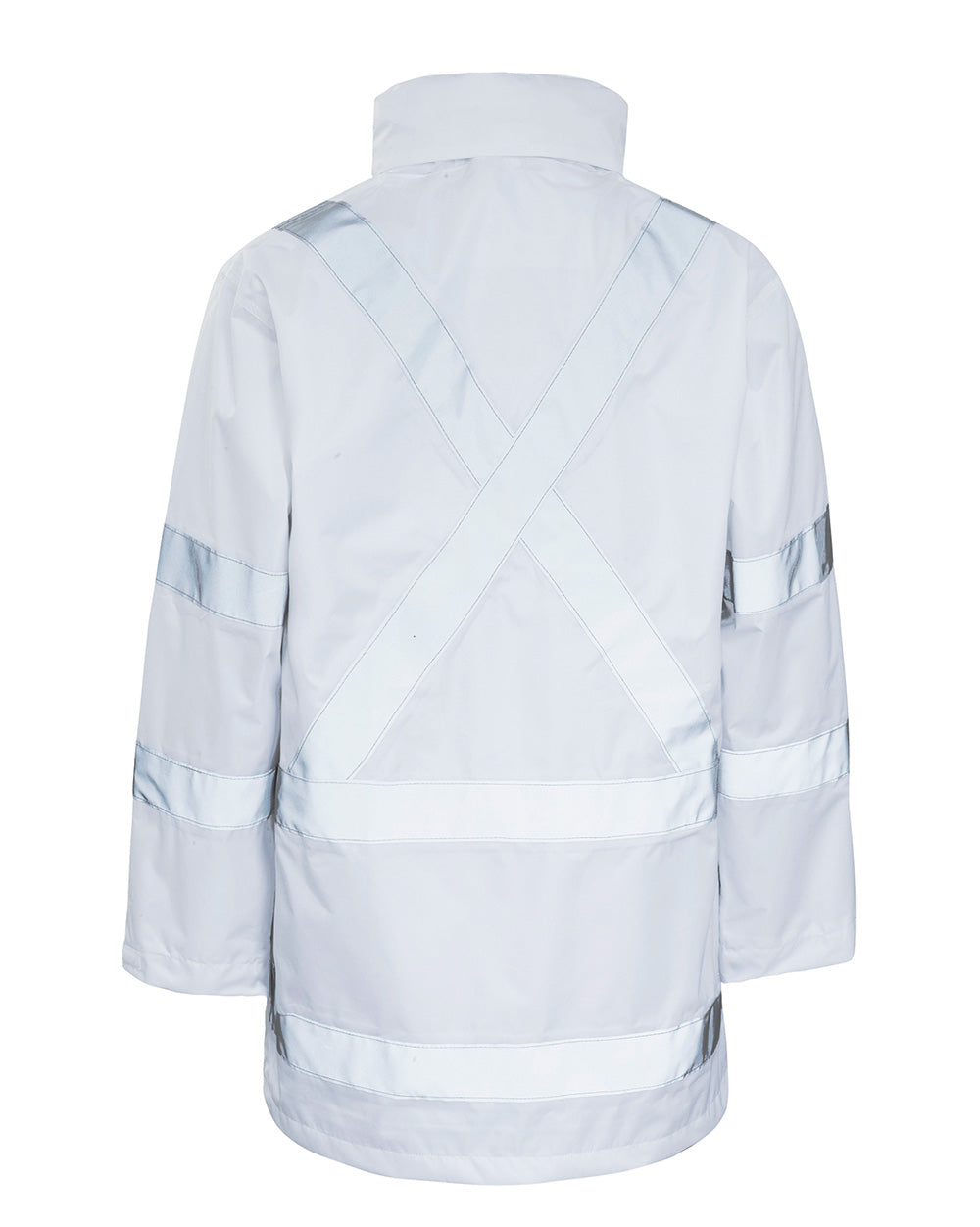 Rainbird Night Workers X-Back Rain Jacket - White