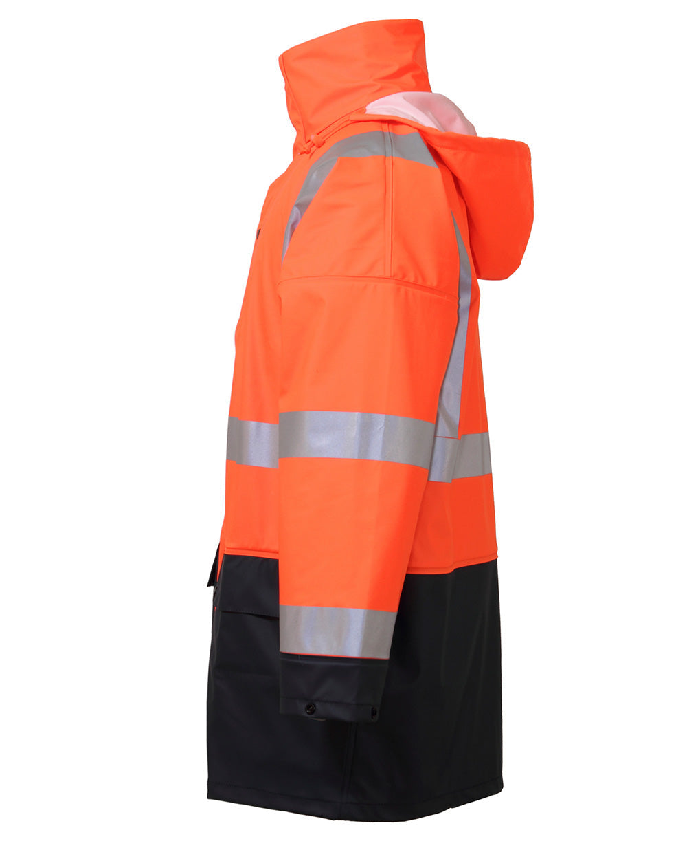 Rainbird Shelter Bio-Motion Rain Jacket - Orange/Navy