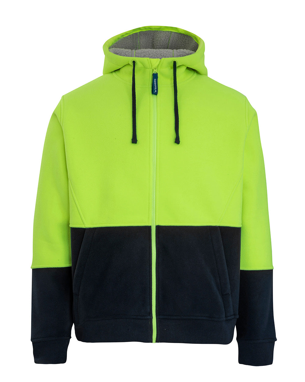 Rainbird Taylor Sherpa Hoodie - Yellow/Navy