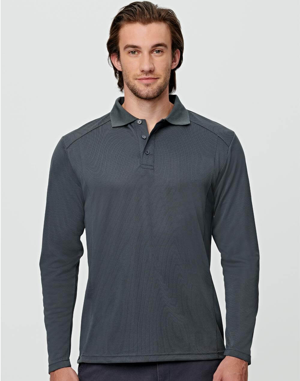 PS89 Lucky Bamboo Long Sleeve Polo
