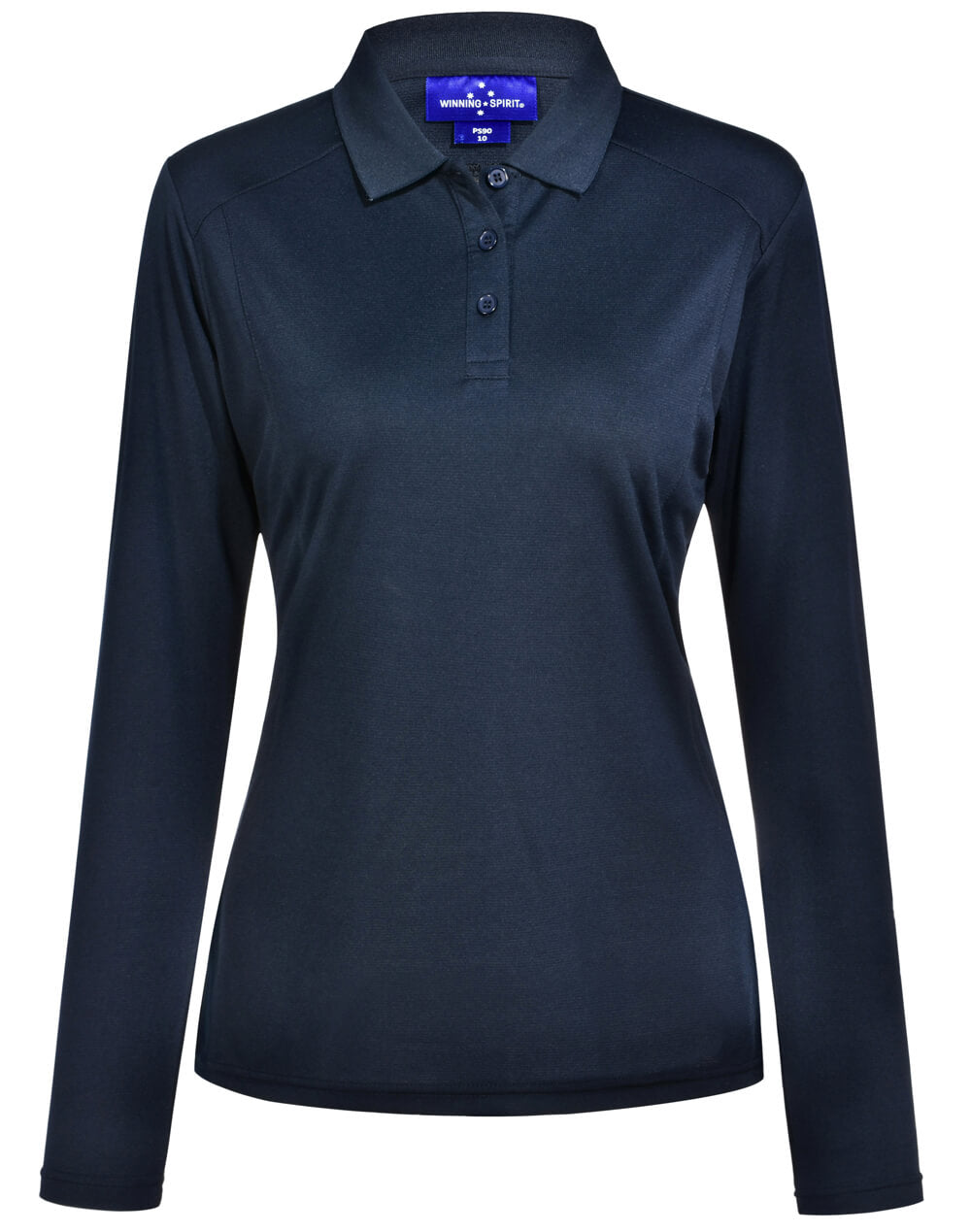 PS90 Lucky Bamboo Long Sleeve Polo