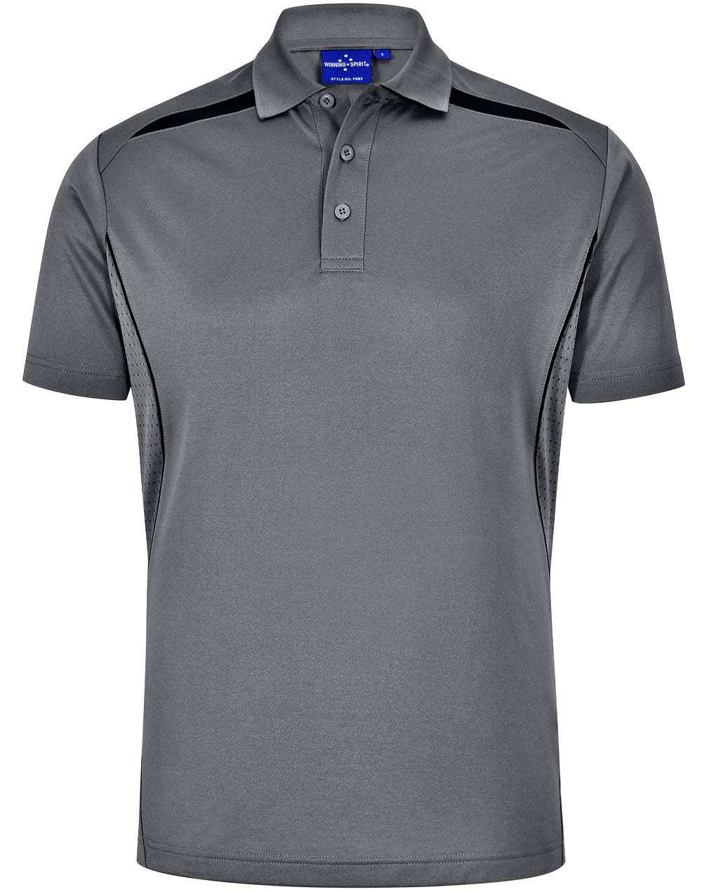 PS93 Mens Sustainable Contrast Polo - Mixed Colours