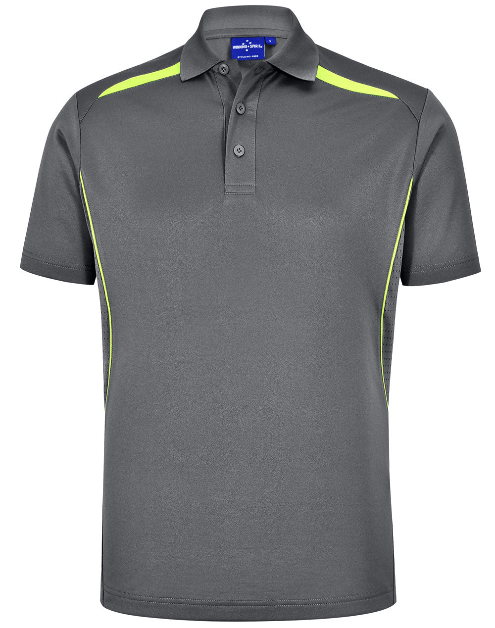 PS93 Mens Sustainable Contrast Polo - Mixed Colours