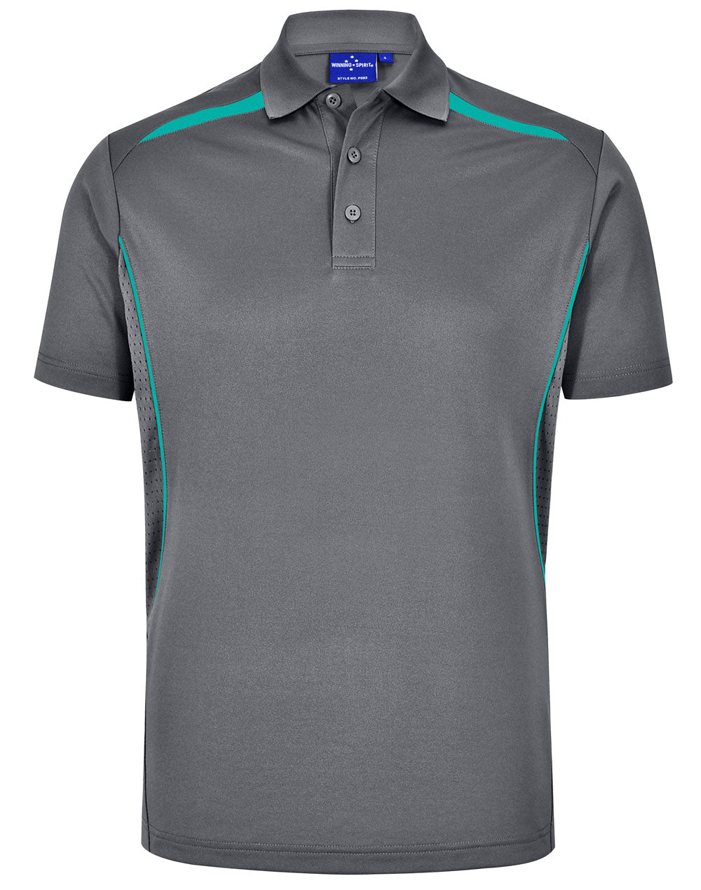 PS93 Mens Sustainable Contrast Polo - Mixed Colours