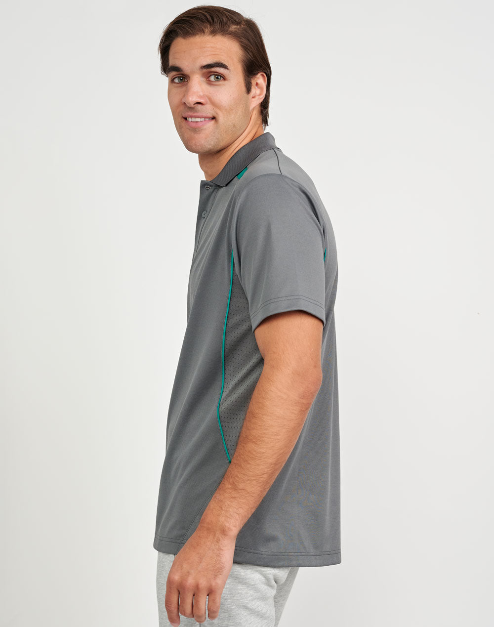 PS93 Mens Sustainable Contrast Polo - Mixed Colours