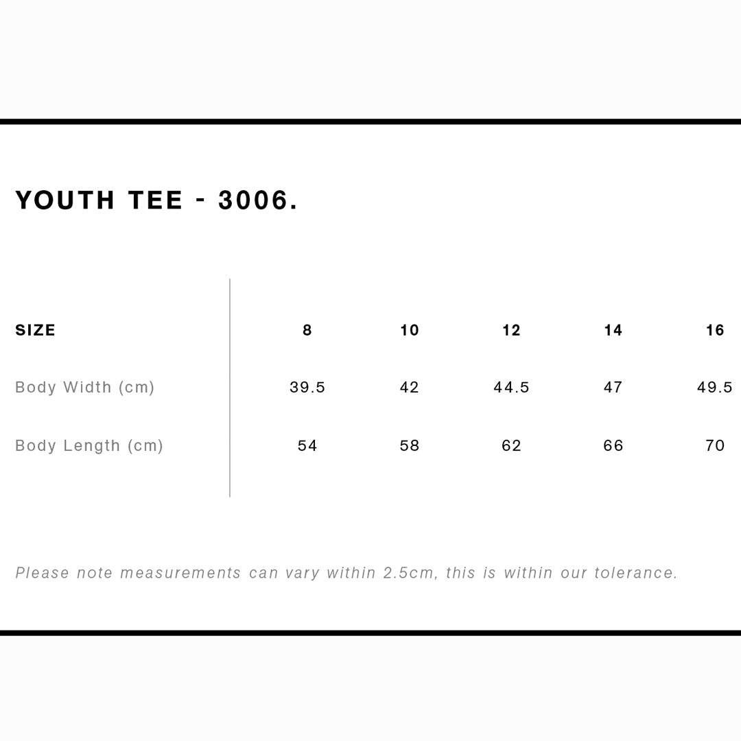 3005 AS Colour Youth Staple Tee