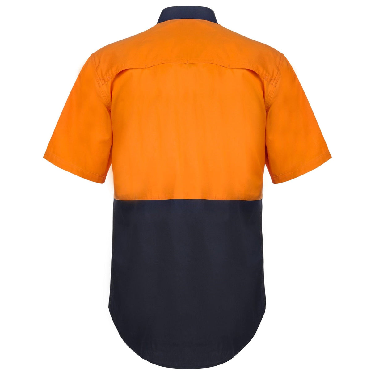 WS4248 Workcraft Lightweight Hi Vis Vented Cotton Drill Shirt