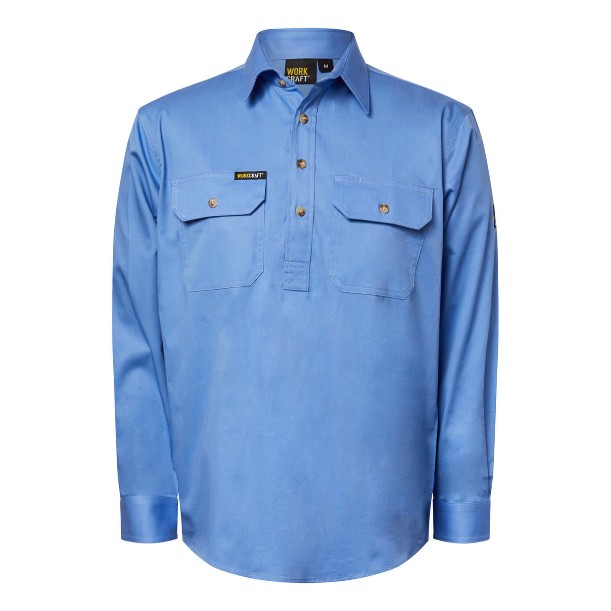 WS3029 Lightweight Closed Front Cotton Drill Shirt