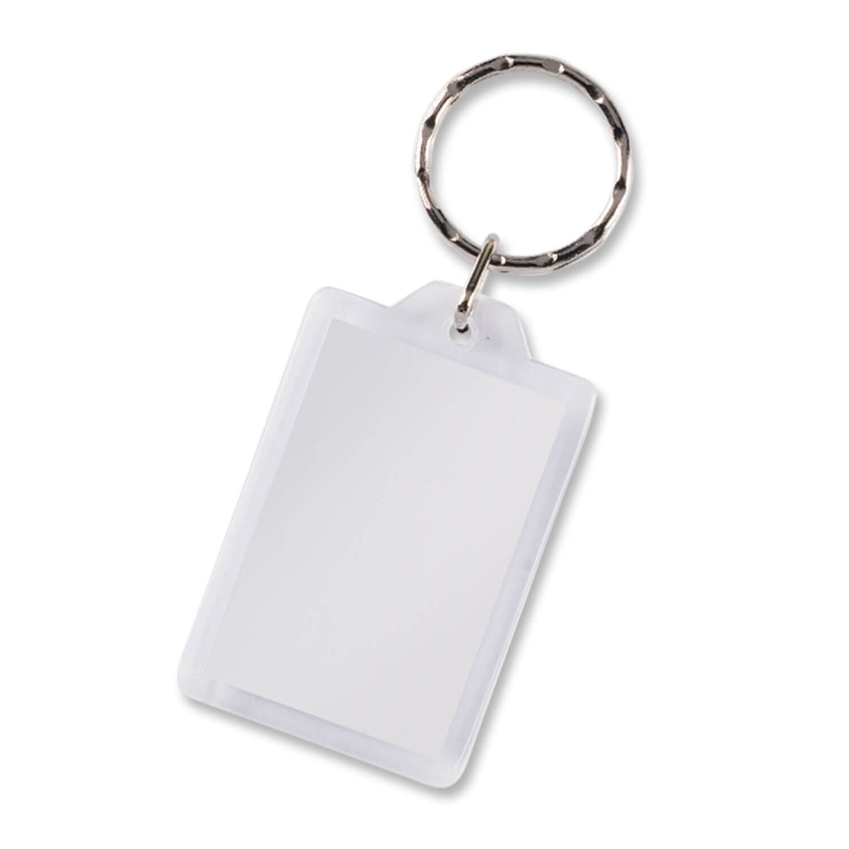 Lens Key Ring Rectangle  - Printed