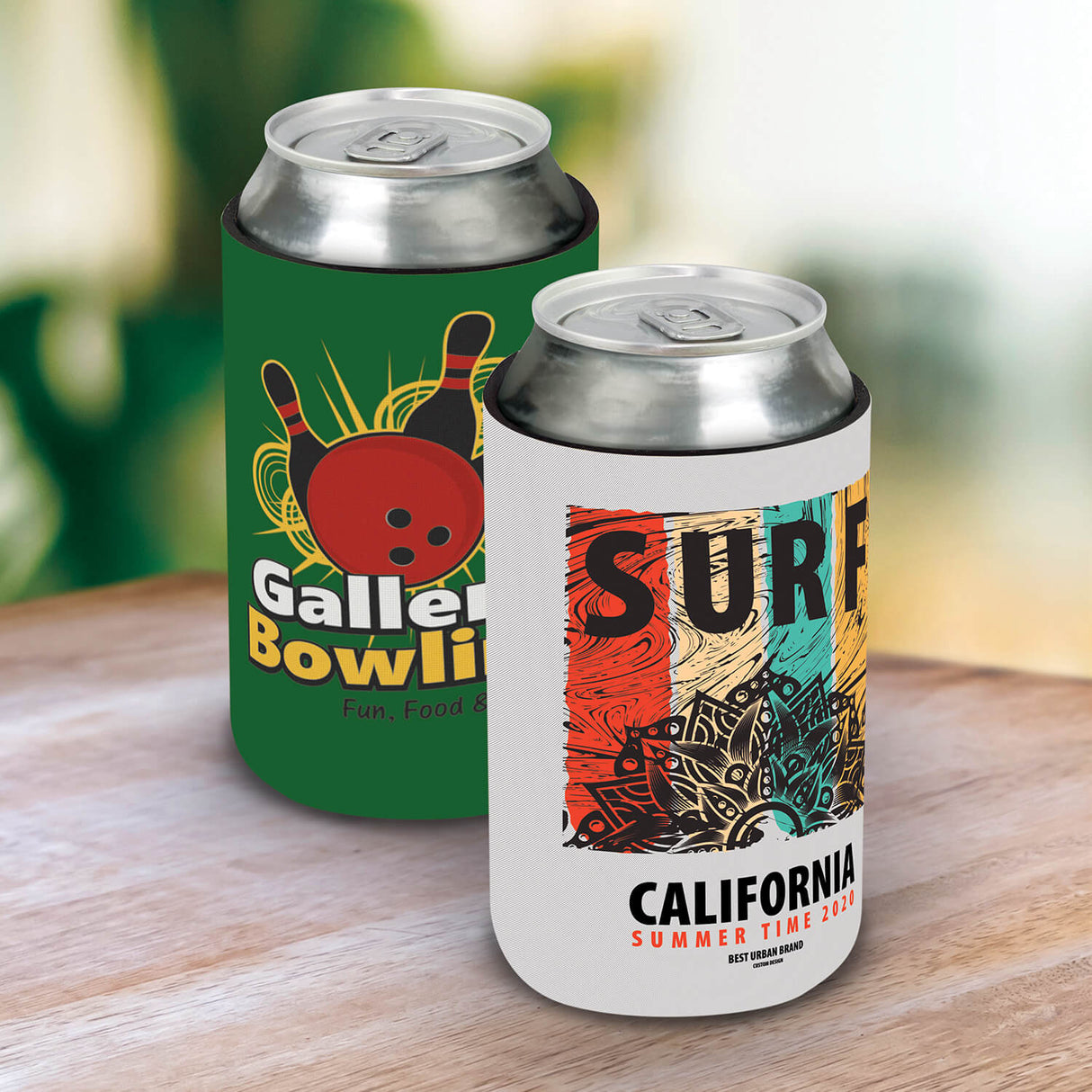 Budget Can & Stubby Cooler - Printed