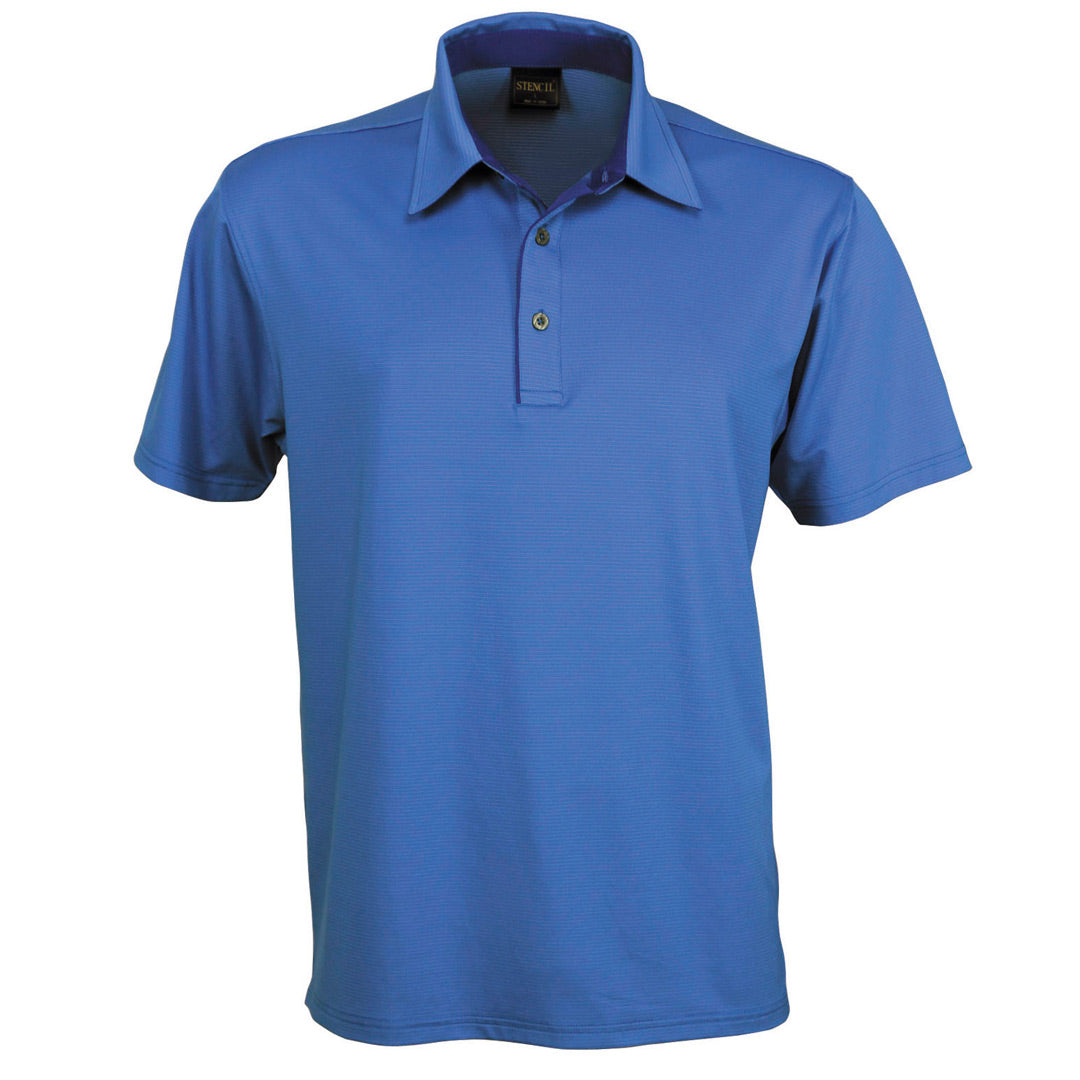 1058 Silvertech Polo Mens Short Sleeve