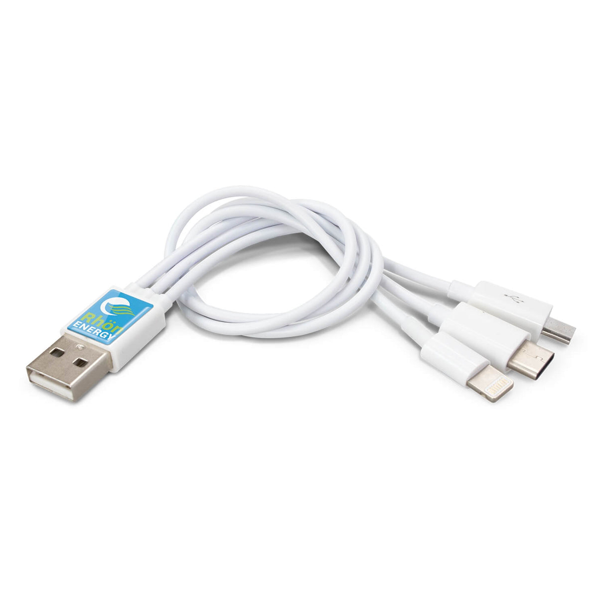 Triple Connector Cable - Printed