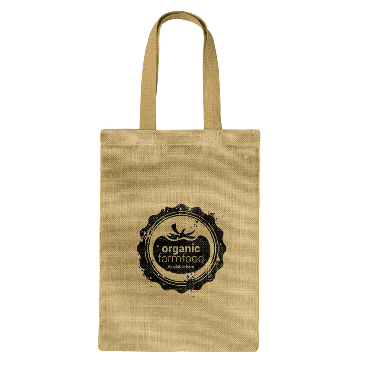 Jute Tote Bag - Printed