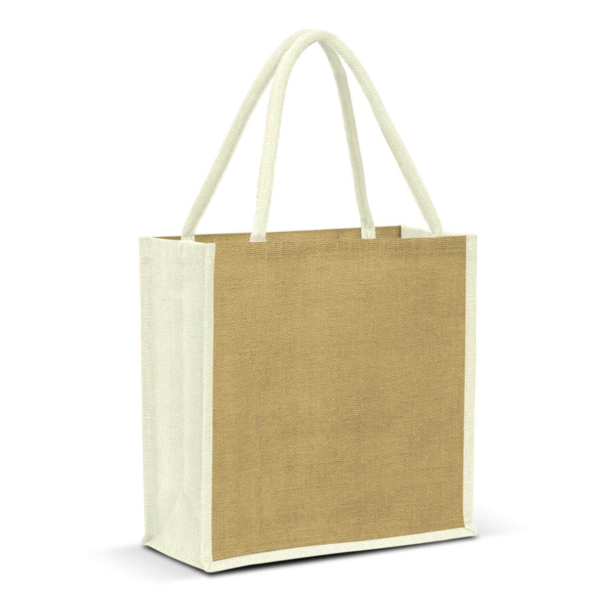 Laminated Jute Tote Bag - Printed